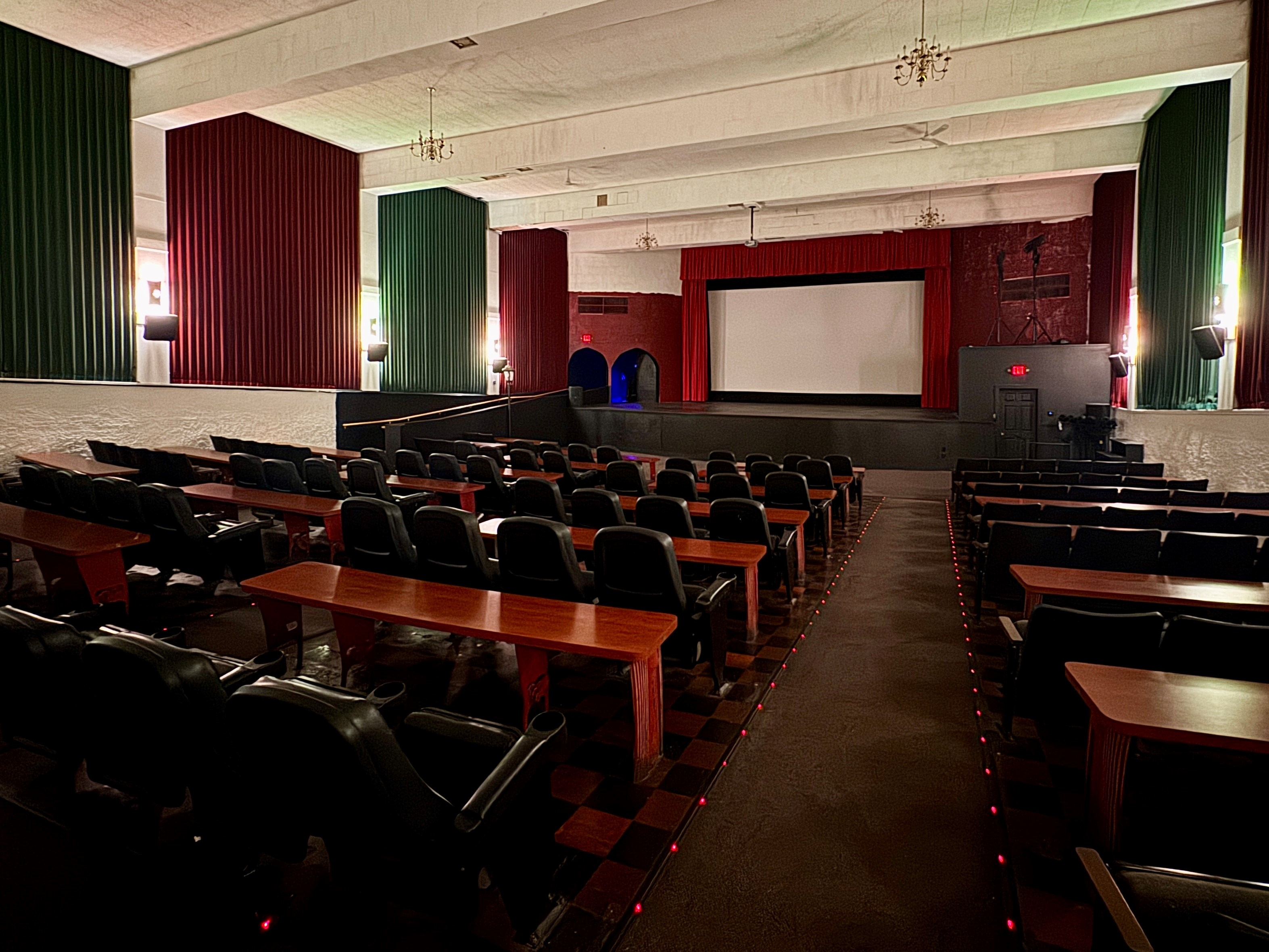 the inside of Mikadow Theatre