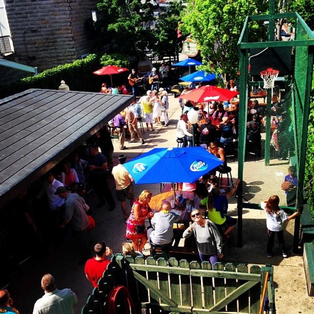 Summer in the Beer Garden at Champs