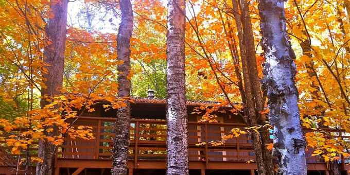 Fall at Hauser&#39;s Bayfield Cabin