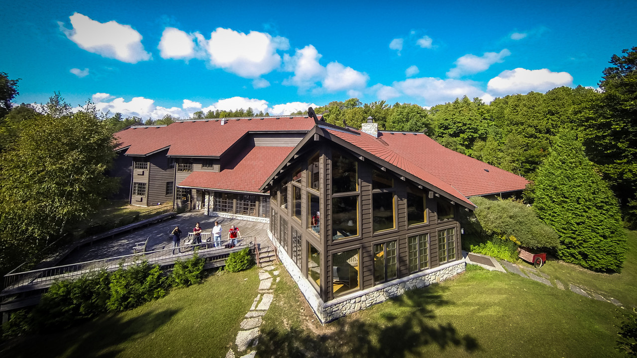 The campus in Baileys Harbor