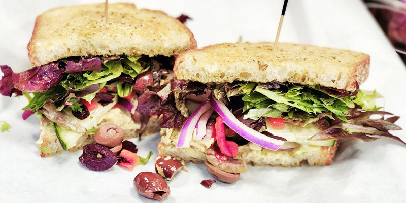 Meatless Avocado Sandwich