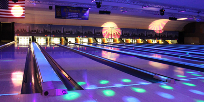 We gave bowling a modern spin! Go glow bowling in our party atmosphere, complete with black lights, disco show, and dance music.