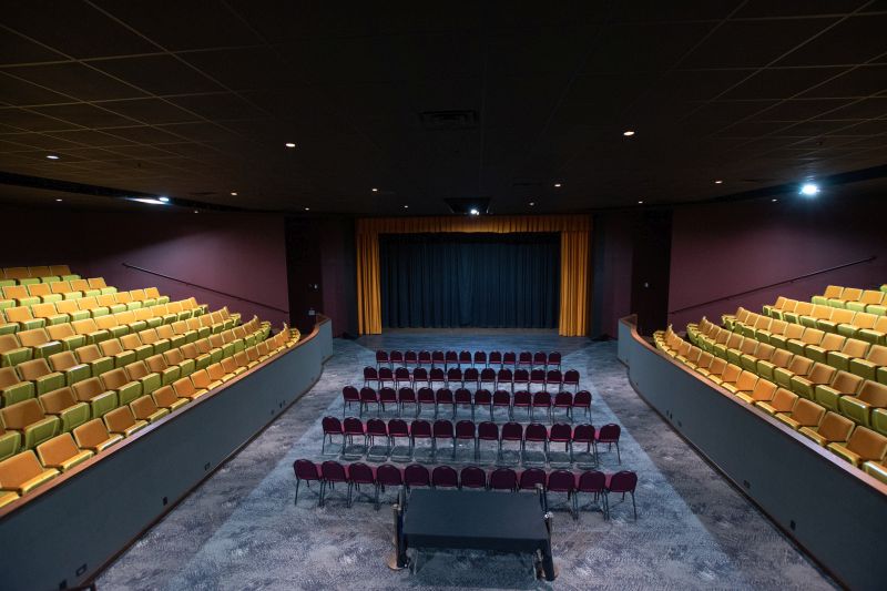 This larger room still has an intimate feel