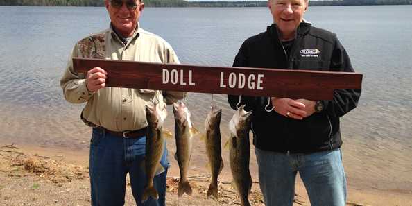 The fishing is fantastic at Doll Lodge