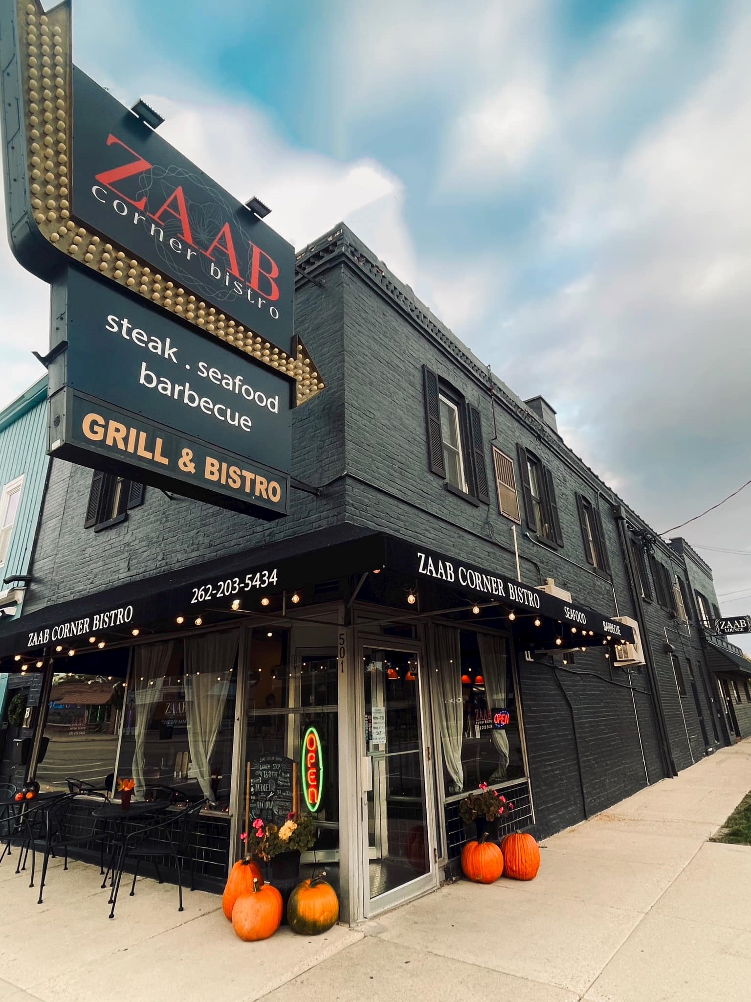 Outside of Zaab Bistro