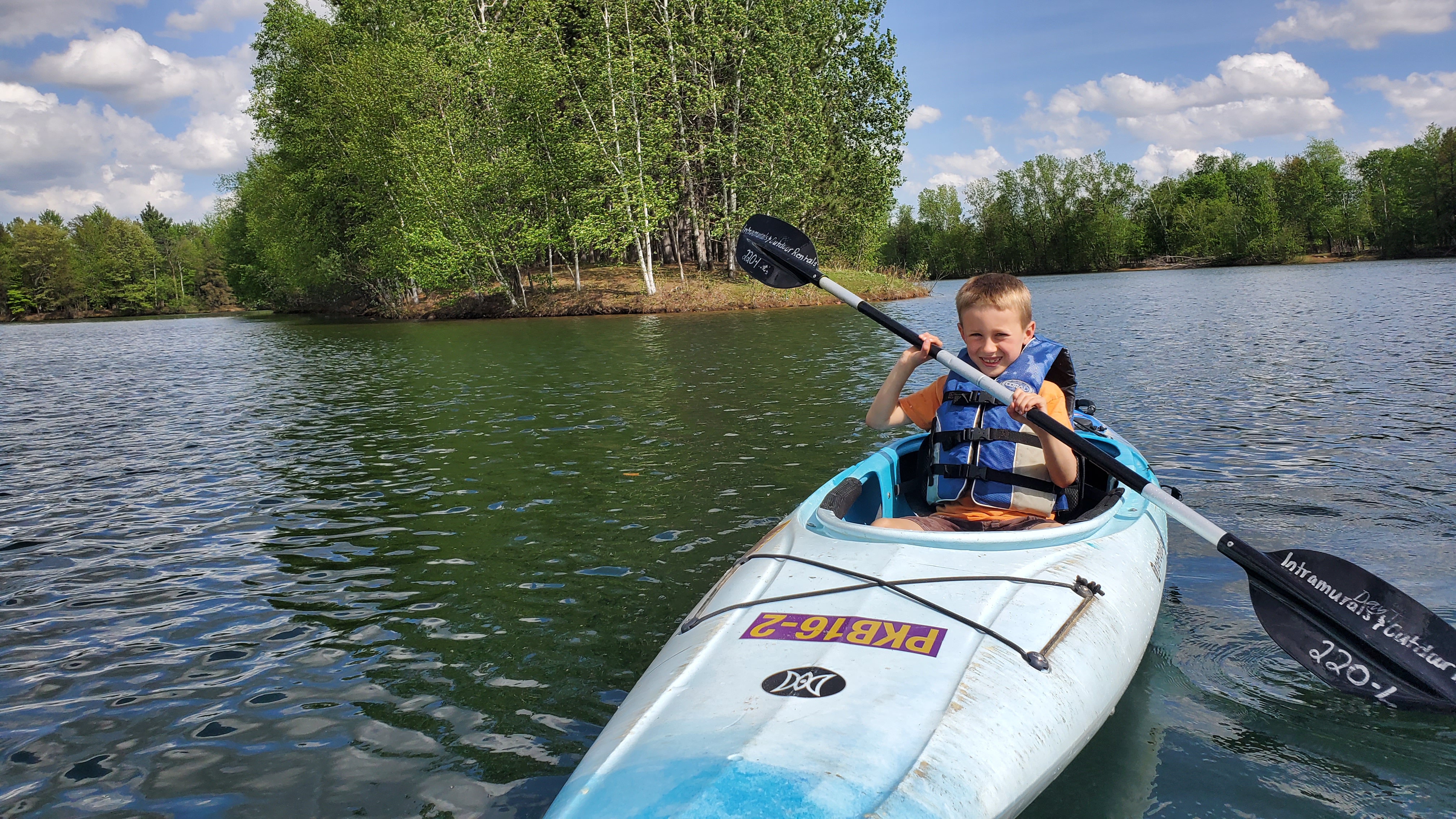 Rent canoes and kayaks to explore Lake Joanis at the Schmeeckle Reserve in the Stevens Point Area.