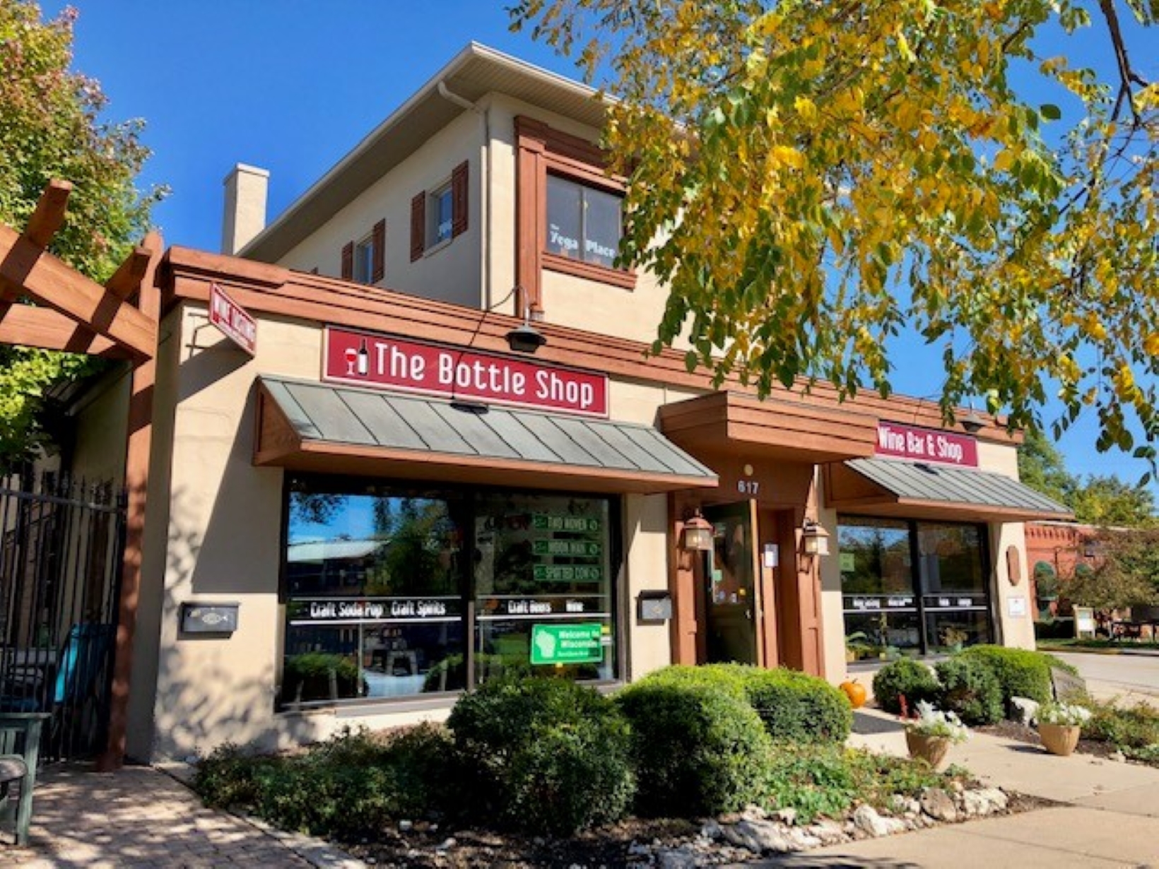 The Bottle Shop entrance
