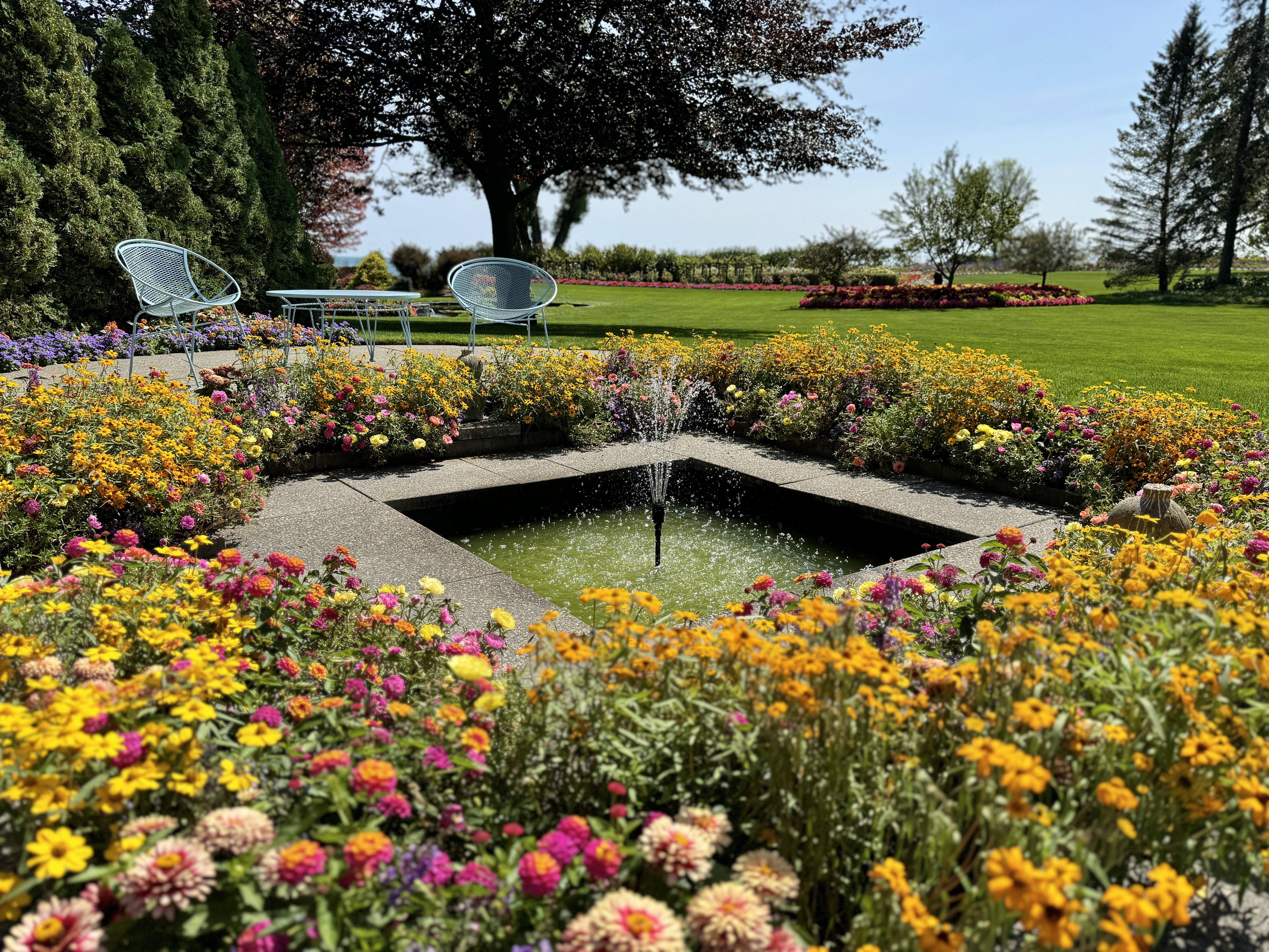 West of the Lake Gardens in Manitowoc