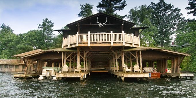 Boat House: Your gateway to the Island of Happy Days.