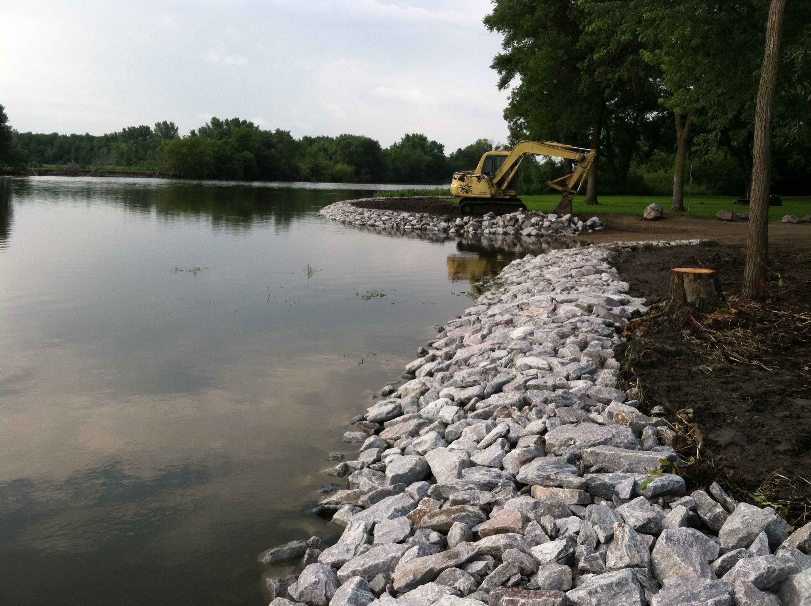 Rock River Park in Johnson Creek in Jefferson County