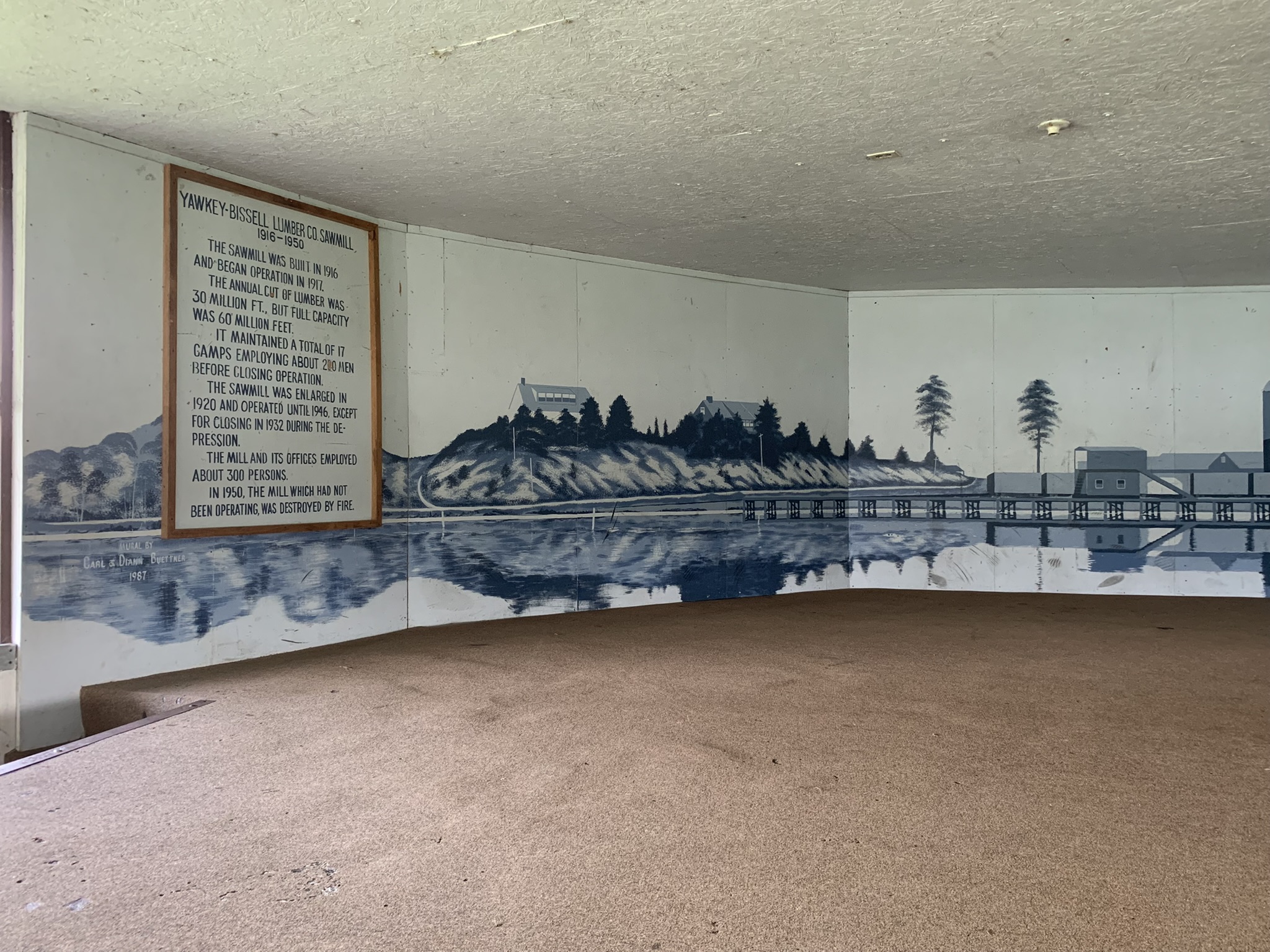 Joe Edelman Pavilion, nestled in White Lake Park, features a raised stage—making it an ideal spot for performances, celebrations, and community events with a scenic lakeside backdrop.