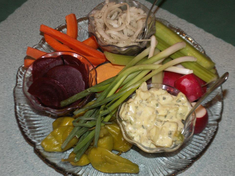 Old School Supper Club Relish Trays