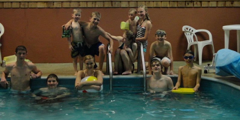 Our indoor swimming pool is family friendly and always a toasty 80 degrees! In the winter, warm up in the sauna.