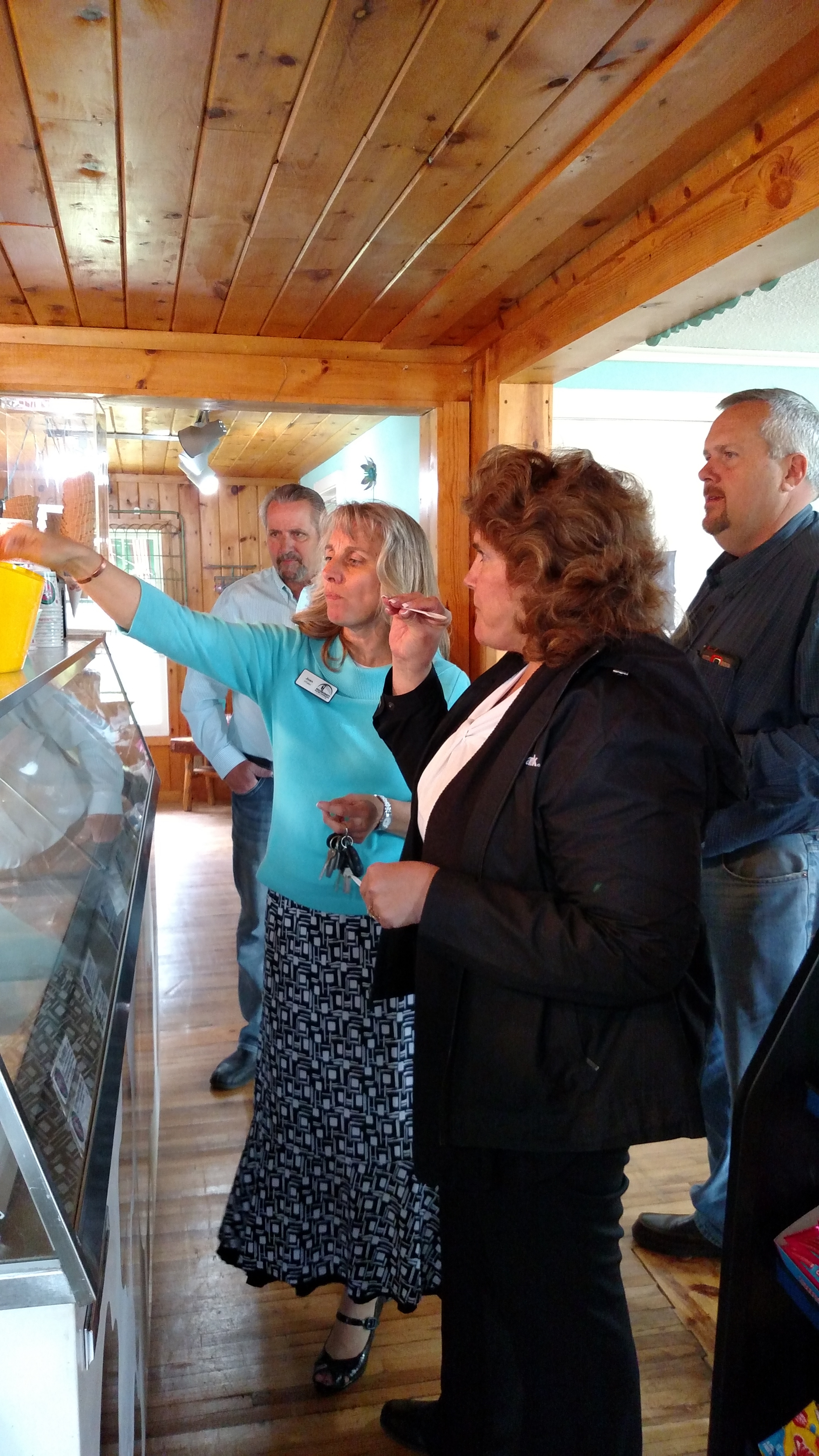 Can't decide on your ice cream flavor, ask for a complimentary tasting - or two!