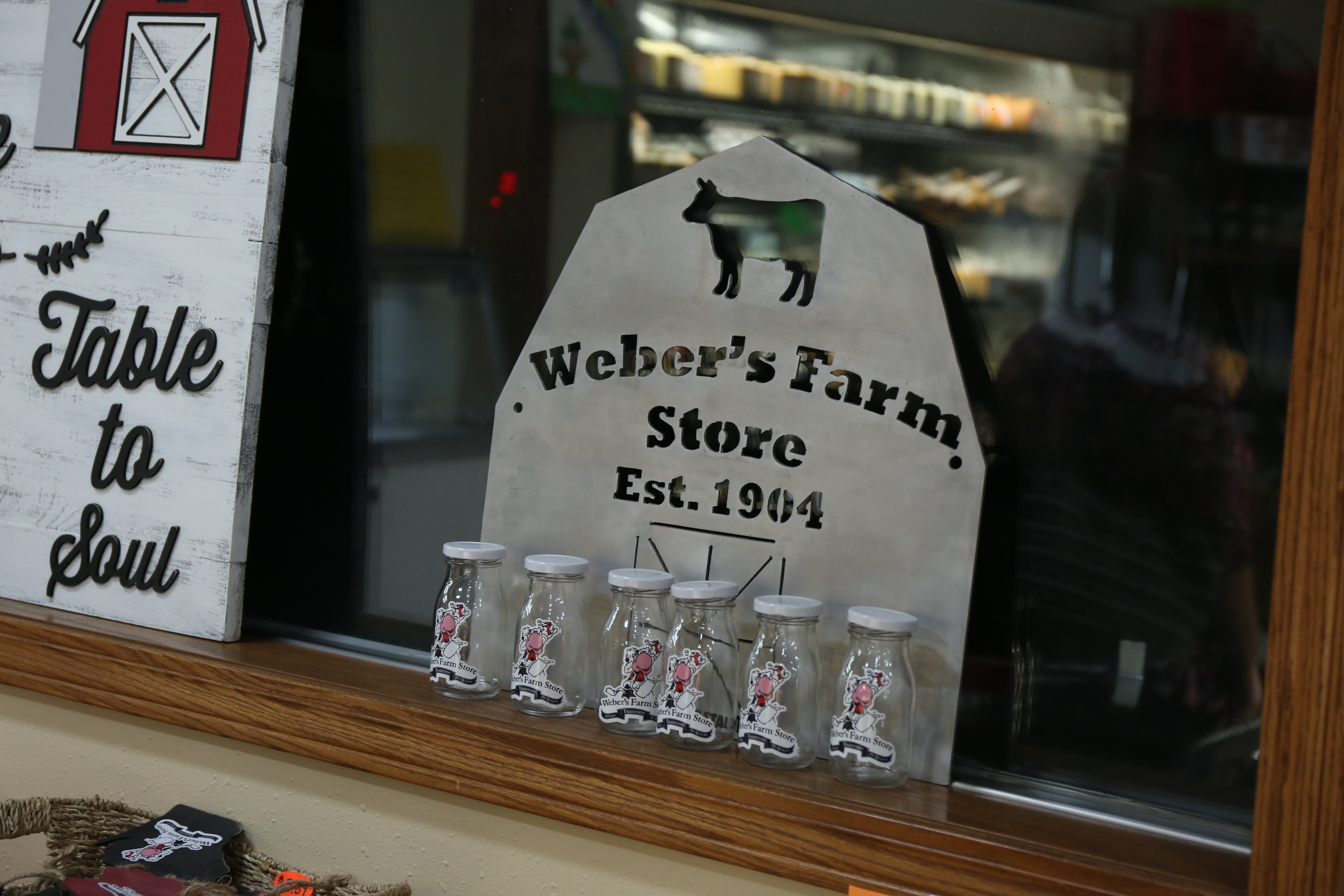 Weber's Farm Store carries Nasonville Dairy products.