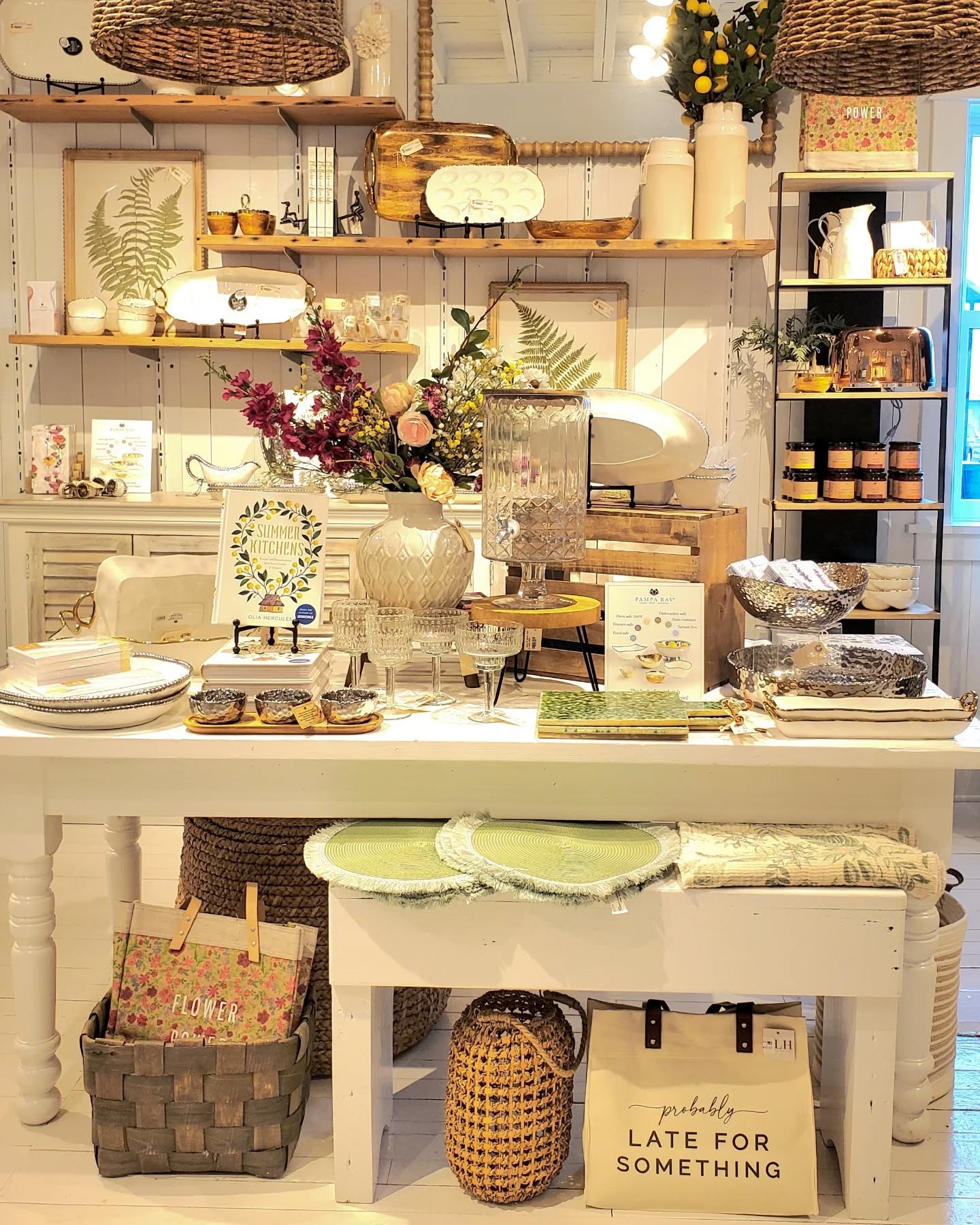 Items for sales at Brick &amp; Mortar