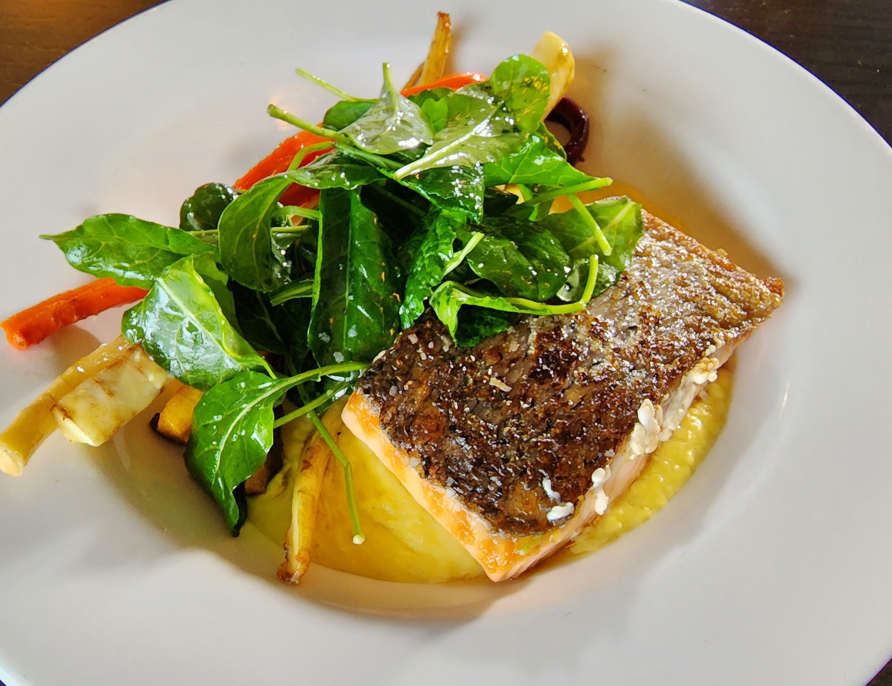 Dinner entree at 240 West