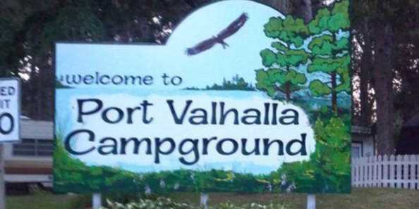 Welcome to Port Valhalla Campground.