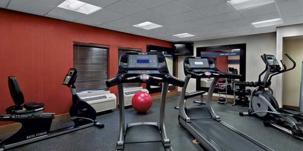 Keep up your exercise routine even while on the road in our fitness center open 24 hours.