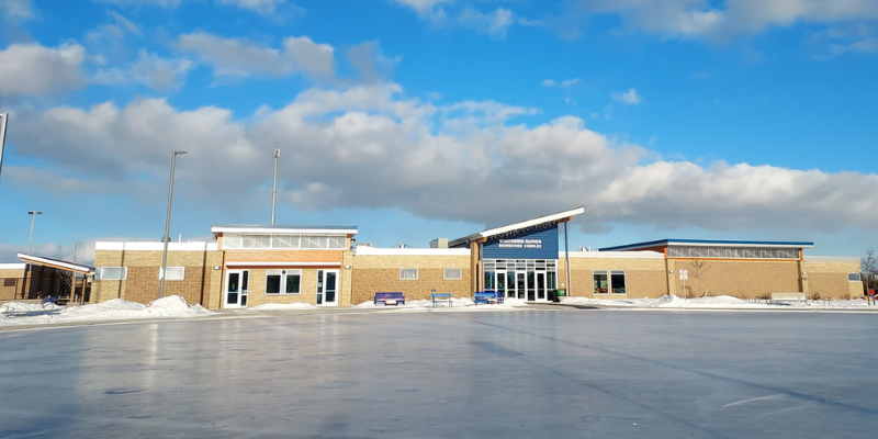 Outdoor Ice Rink, Witter Park, Wisconsin Rapids.