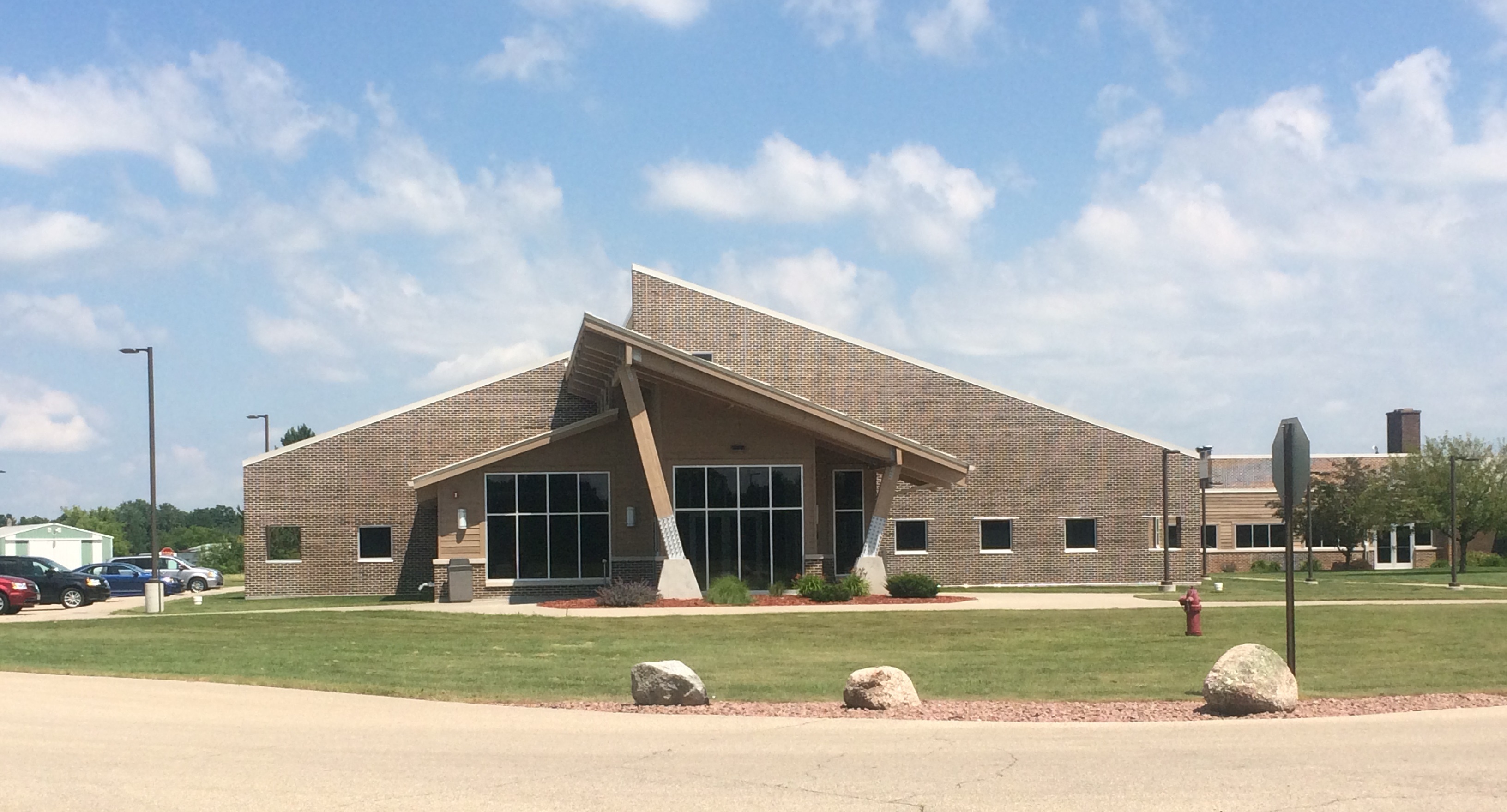 Wood Technology Center of Excellent entrance.