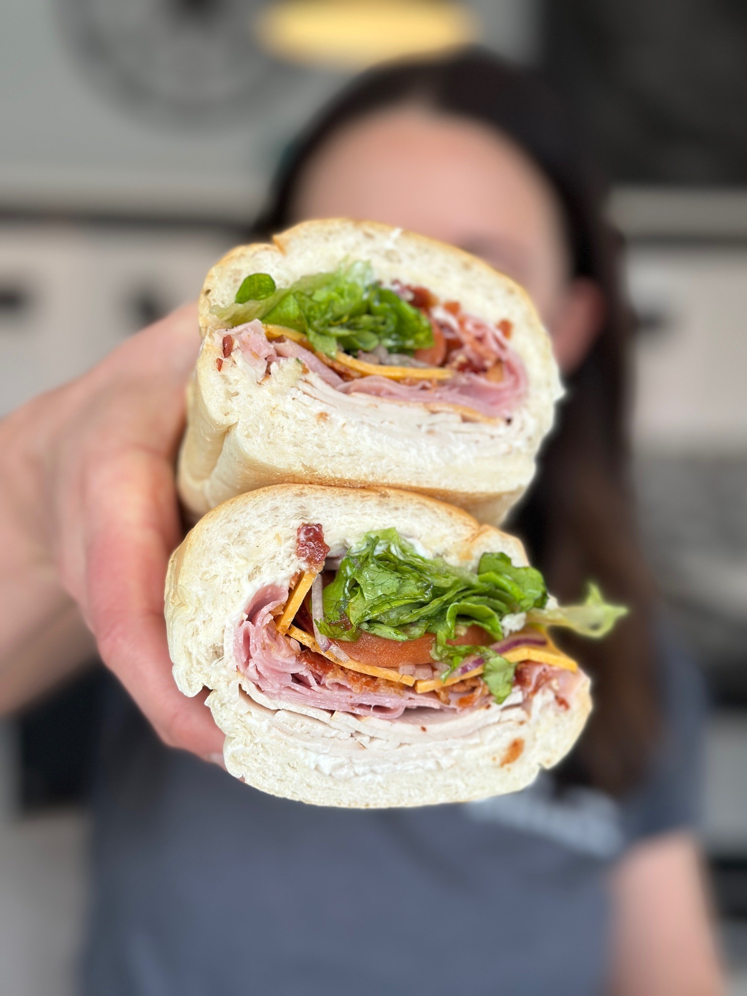 Maretti's Deli club sub