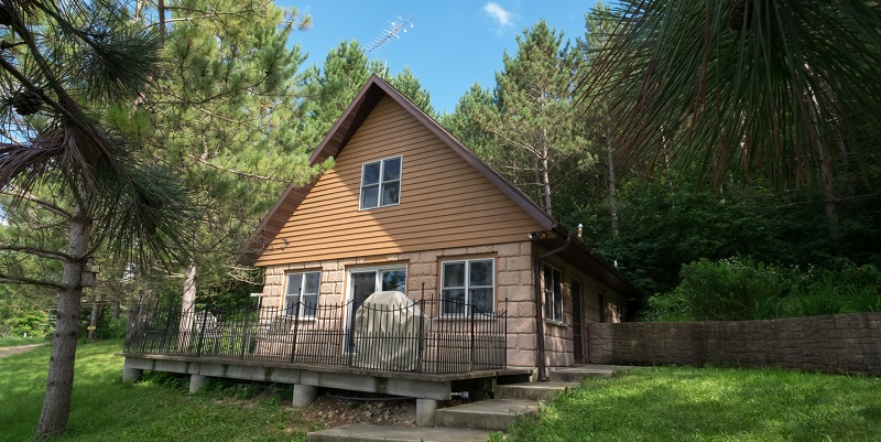 Enjoy grilling out or just lounging on the deck.