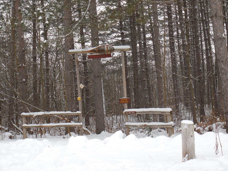 Gartzke Flowage Snowshoe Trail Head
