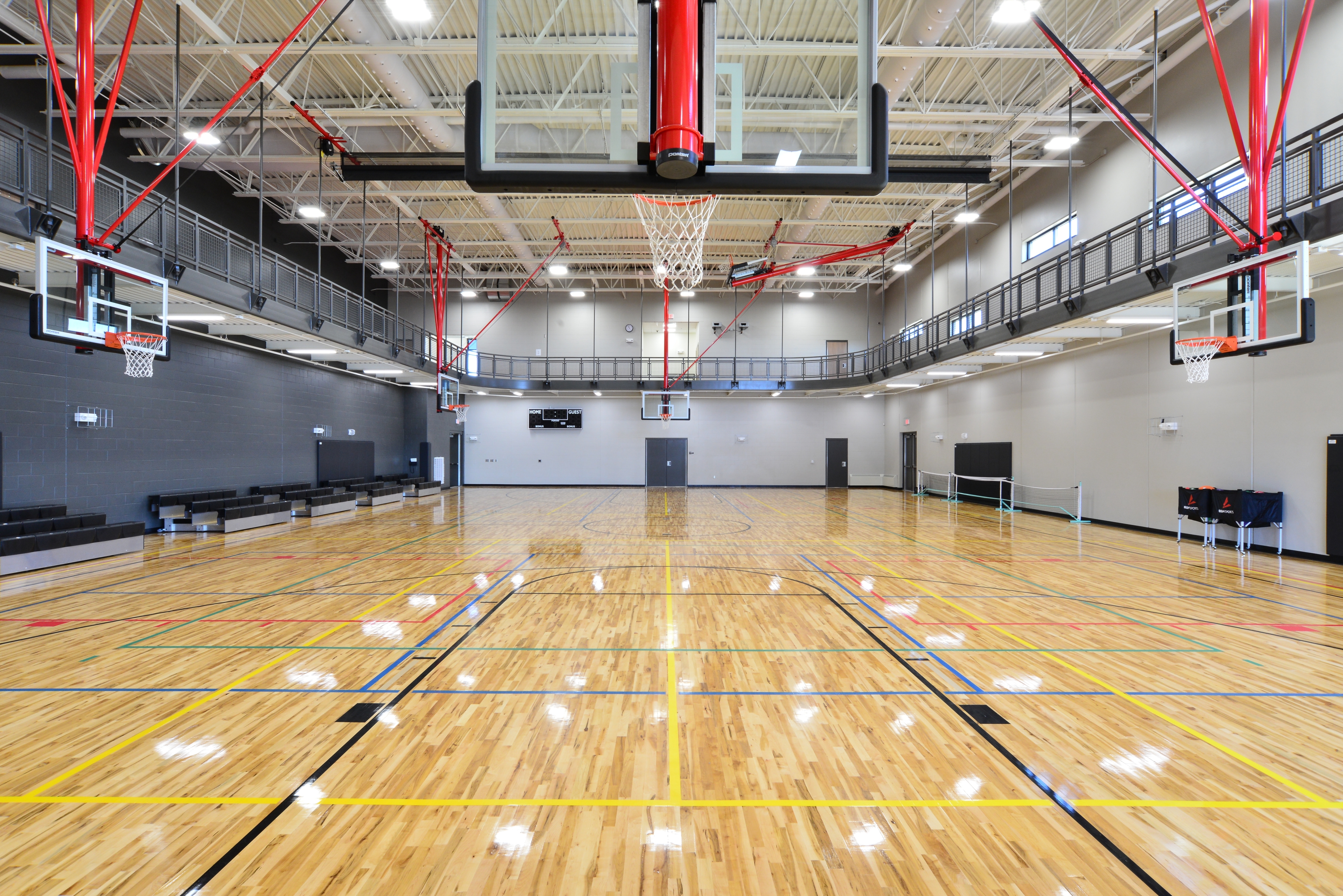 Gymnasium with Walking Track