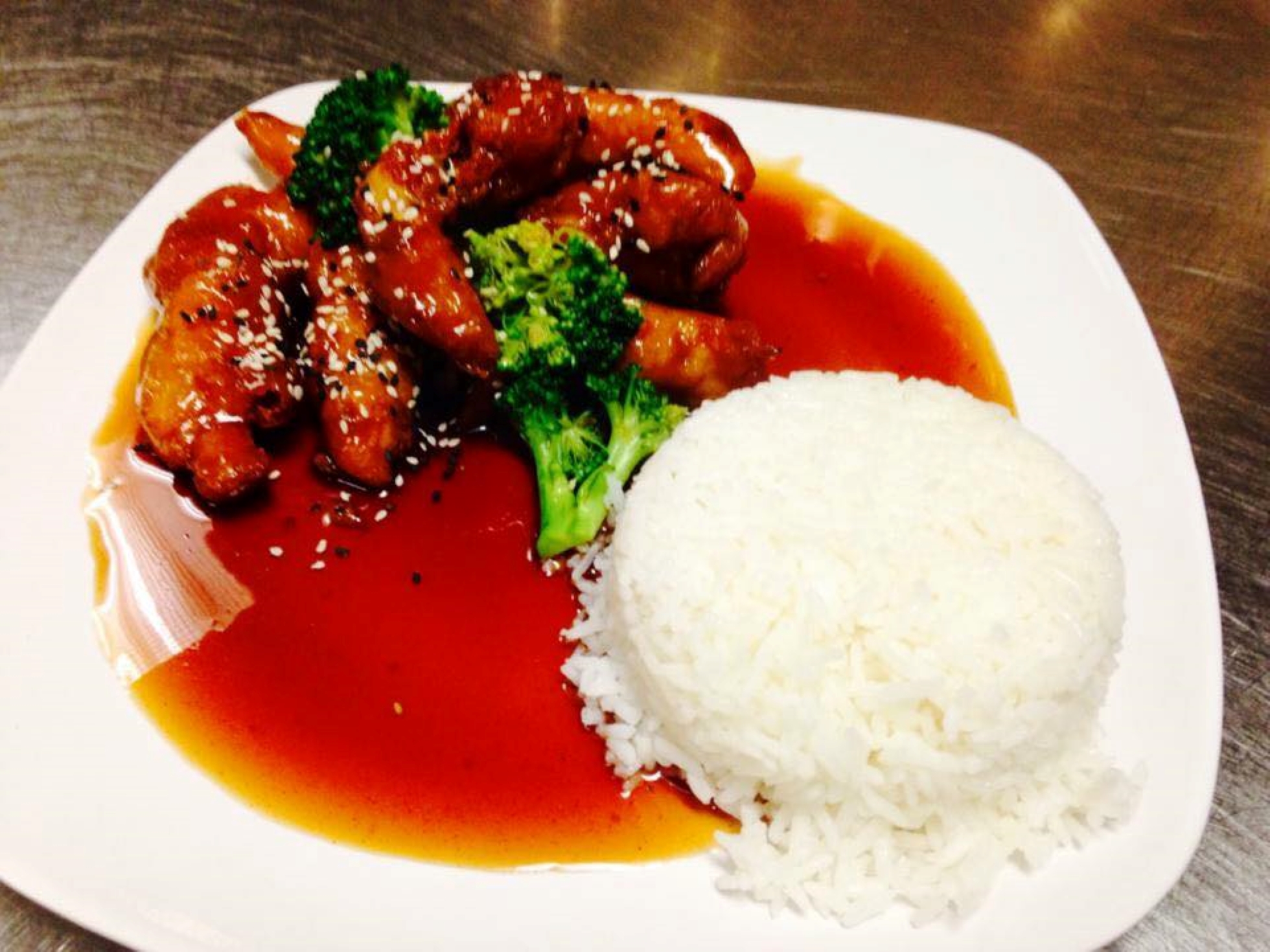 Thai menu option at Sabai Sabai