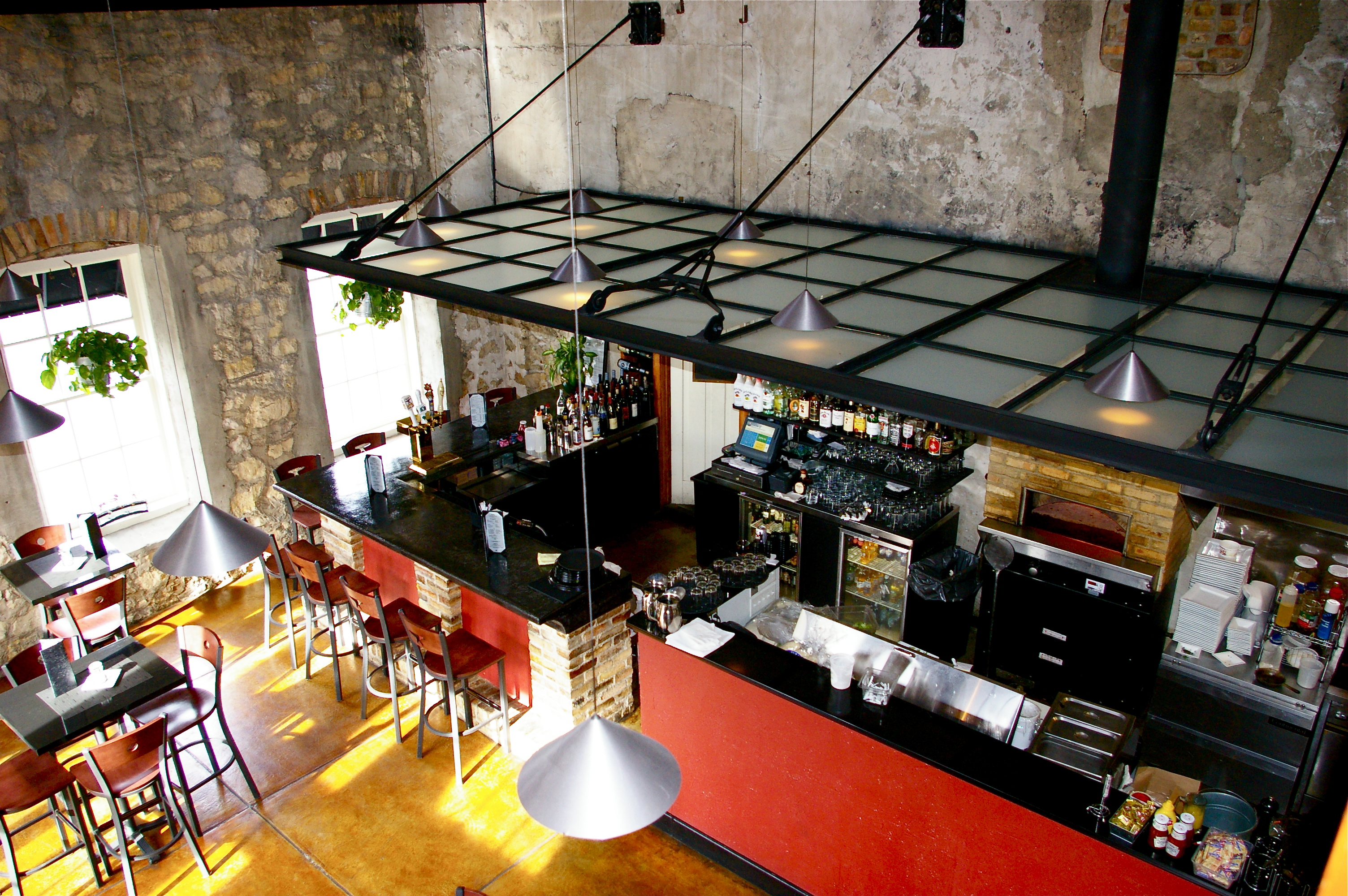 Specializing in Forge sandwiches, freshly baked in the stone hearth oven, the Anvil serves lunch and dinner daily.