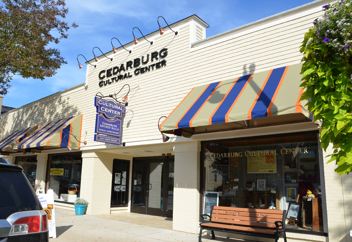 Exterior of Cedarburg Cultural Center, located on Washington Avenue.